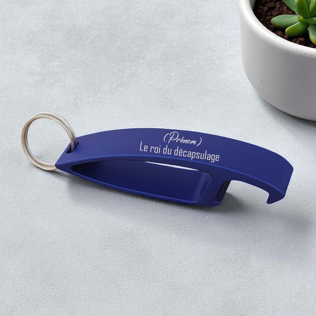 Porte-clé Décapsuleur à Message – Choisissez votre phrase